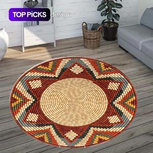 floor mat Boho Rug, Geometric Pattern Rug, suitable for bedroom bedside decoration, living room home decoration, balcony decoration, hotel decoration, holiday decoration, Valentine's Day decoration, Boho Style Rug, Modern Indoor Rug #TOP PICKS