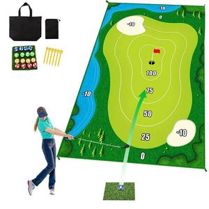 Casual Golf Game Set, Halloween Golf Batting Sticky Ball Mat for Home Golf Batting Practice, Mini Golf Course Casual Golf Game Set, Golf Accessories 2024, Golf Equipment