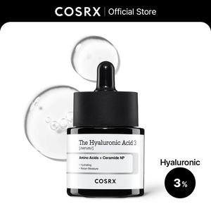 COSRX OFFICIAL The Hyaluronic Acid 3 Serum 20ML | Pure Hyaluronic acid 3% Serum with Sodium Hyaluronic Acid | Hydration & Moisture Boosting Facial Serum for Fine Lines and Wrinkles | Plump and Repair Dry Skin, Skincare, Skin Repair, Hydrating, Moisturize