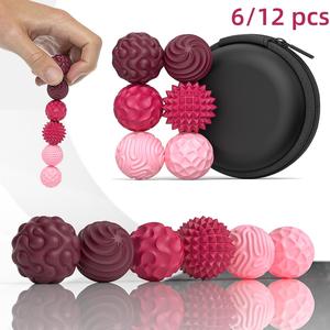 Fidget for Adults,Silicone Magnetic Fidget Balls Set, 6-Count Stress Relief Toys for Autism & Adhd, Sensory Travel Gifts for Teens & Adults, Stress Relieving Accessory