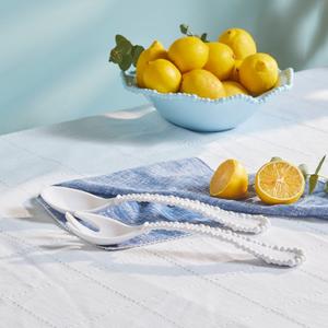 Karaca Perla Melamine 2-Piece Service Set, White