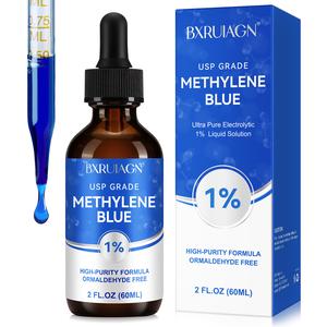 BXRUIAGN Methylene Blue Drops 60ml/1 bottle, Daily Body Care Drops, Formaldehyde-Free, Safe Guarantee, For Both Men and Women