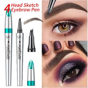 【Vaelissus】Buy One Get One Free! Pro 3D Microblading Pencil  Waterproof & 4 Tips for Natural Brows!