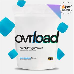 ovrload crealyte gummies - creatine + electrolyte blend (one-month supply)