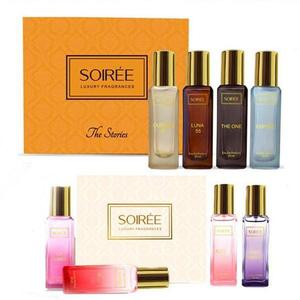 Soirée Luxury Fragrances - Modest Street heroes - White Box & Stories Bundle - Luxury Fragrance Gift Set with 8 Scents