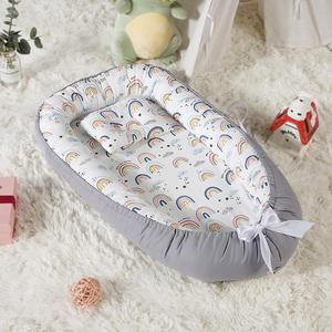 Baby Lounger, Breathable & Soft Nest Cover Co Sleeper, Portable Infant Lounger, Newborn Lounger, Babies Essentials Gifts
