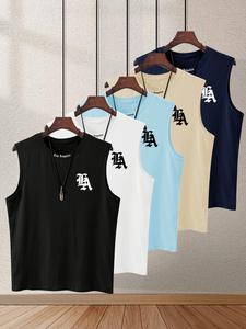 Men's Quick-Dry Sleeveless Tank Tops, Fitness Workout Vest, Sweat Vest Tank, Gym Muscle Tee, Casual Summer Fitted T-Shirts, Comfortable Underwear for Sports & Daily Wear