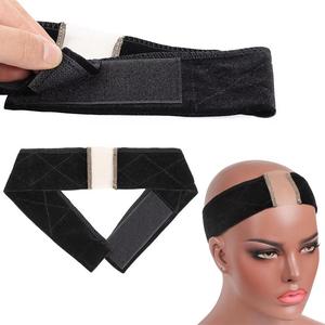 Wig Grip Band for Lace Front Wigs, 2 Counts Non Slip Headband for Glueless Wig, Adjustable Invisible Wig Gripper for Women Hair