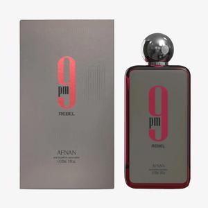 [Free Shipping]9 PM Rebel by Afnan 100 ml 3.4 fl.0z Eau De Parfum NaturalSpray Unisex