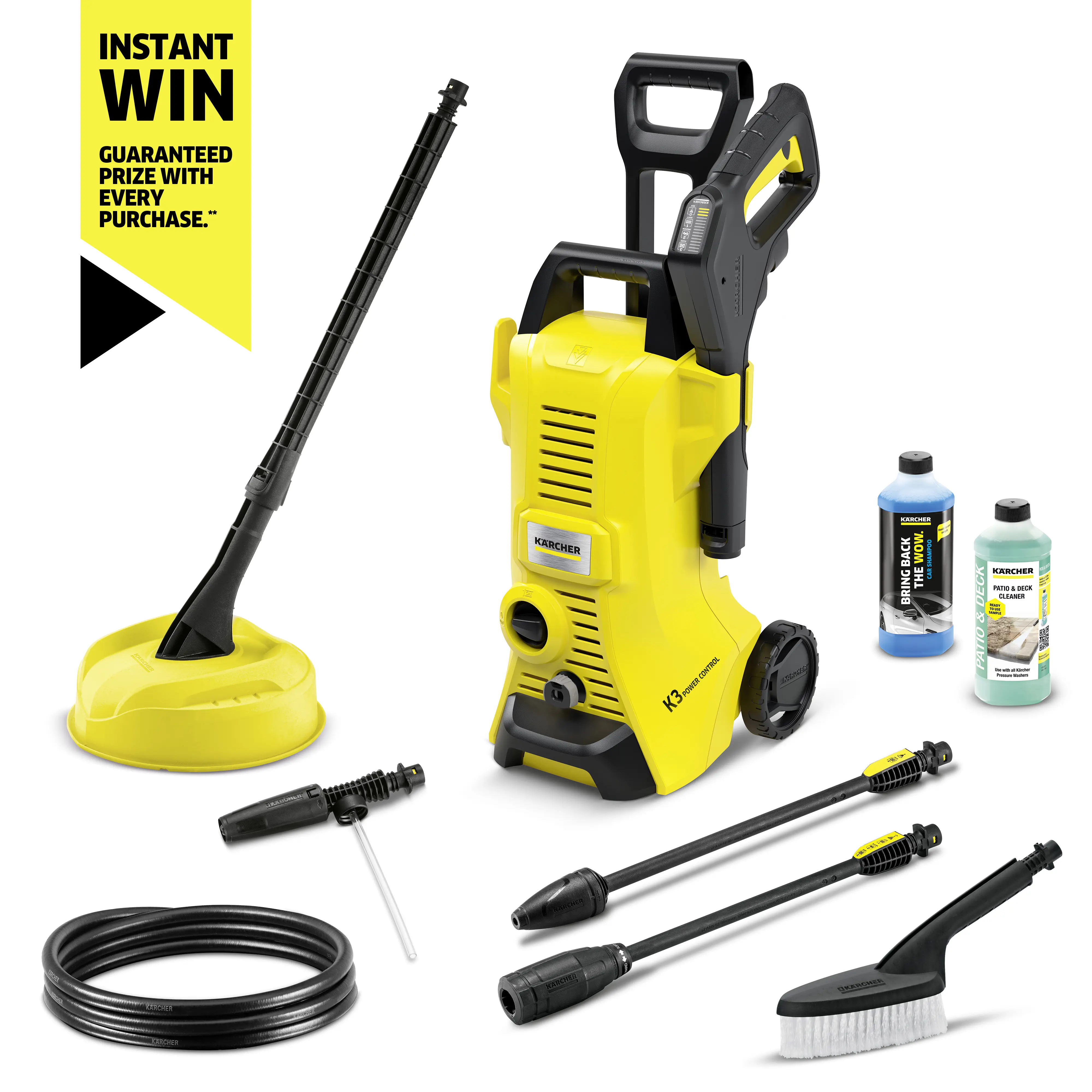 Karcher K 3 Power Control Car & Home Pressure Washer