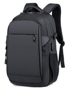 Men's Business Waterproof Backpack, Men's Accessories, Casual Oxford Computer Bag, Trendy All-match Backpack for Daily & School Use Usb Charging Port, Travel Backpack