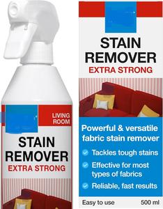 Living Room Stain Remover Extra Strong 500ml Carpet Upholstery Cleaner Oxygen Powered Versatile Fabric Stain Remover