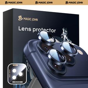 MAGIC JOHN iPhone Ultra Camera Lens Protector 99 Percent Transmittance Original Photo Quality Easy Installation Scratch Resistant