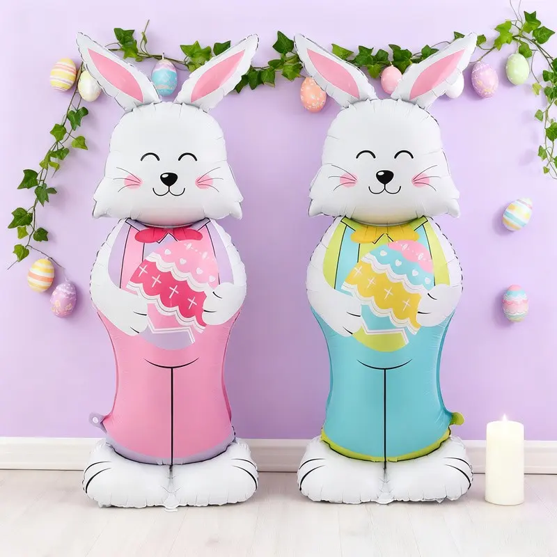 Standing Large Rabbit Balloon Decorations, Perfect for Birthdays ...