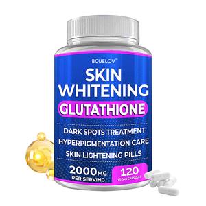 Glutathione Health Supplement, Even skin tone, Support Skin Health,120 Capsules