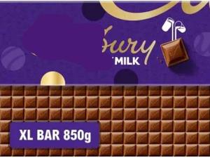 Milk Chocolate Gift Bar, The Classic Creamy Taste, Perfect for Sharing or Gifting, Extra-Large, 850 g (Pack of 1) Snack Bonbon Dessert