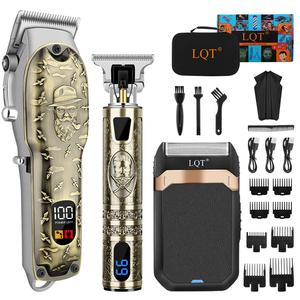 Professional Hair Clippers for Men, 7000 RPM, USB Rechargeable Cordless Hair Trimmer, with LCD Display, 2000mAh Lithium Battery, for Salon and Home Use, Beard Trimmer, Cordless Barber Trimmer