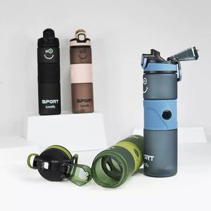 Water Bottle Leakproof Sports Bottle 700ml BPA-Free With Handle Gym Travel Run