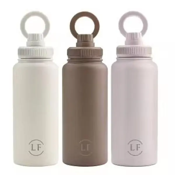 Water Bottle with Magnetic Phone Holder for Smartphones - Cellphone