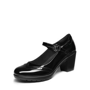 DREAM PAIRS Women's Classic Oxfords Heels T-Strap Dress Shoes