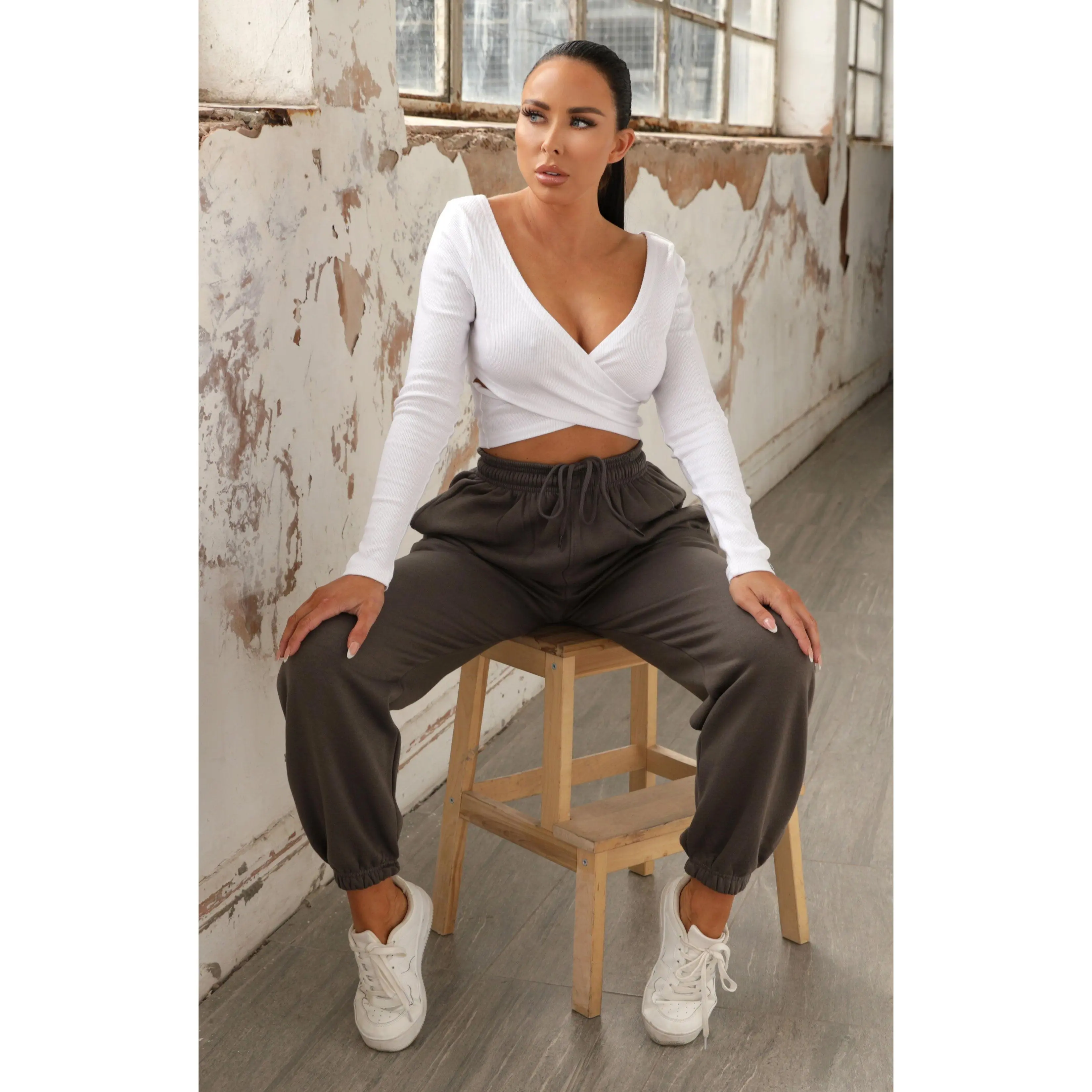 Cuffed Joggers - Lizzie