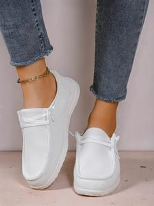 Women's Casual Comfortable Low Top Slip On Style Shoes, 1 Pair Lightweight Breathable Comfortable Sports Running Shoes for Daily Wear, Perfect for Students and Outdoor Sports