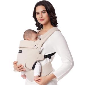 Momcozy Baby Carrier, Pure Cotton Gentle on Baby's Skin, Ergonomic Design for 7-44lbs, Lightweight and Comfortable, Hands-Free for Moms&Dads