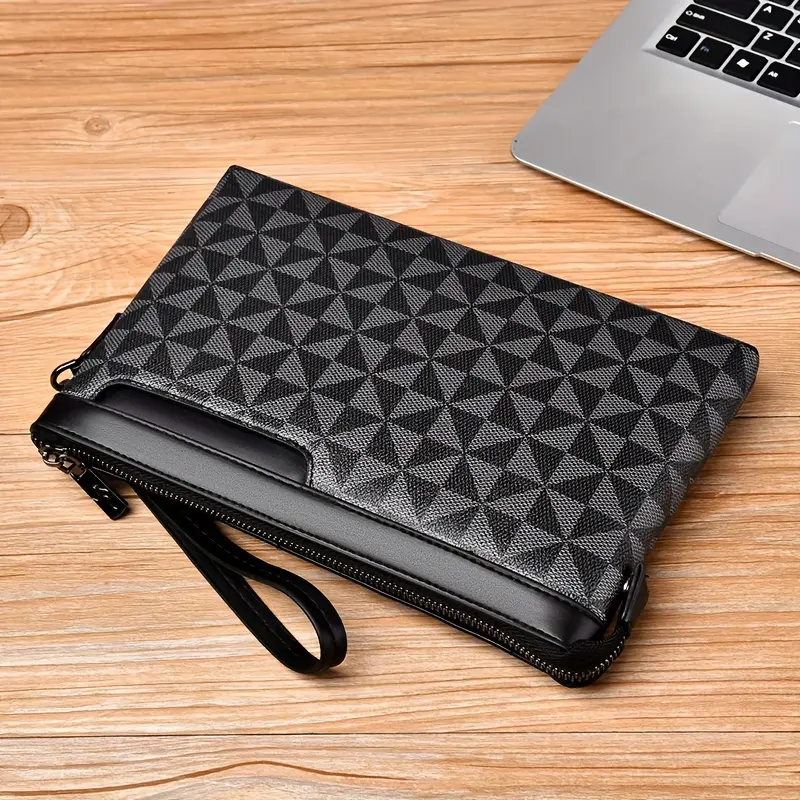 Simple Men's Handbag for Keys, Credit Cards, Mobile Phones, etc