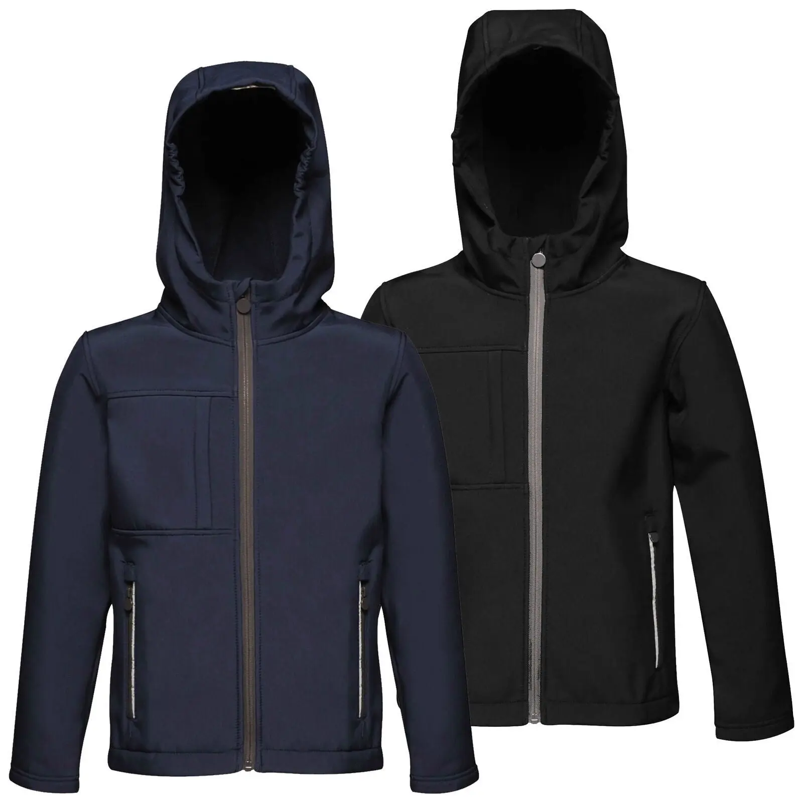Regatta Octagon Kids School Hooded Lined Softshell Jacket