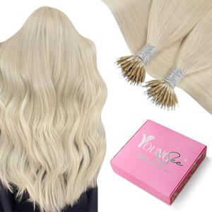YoungSee Nano Beads Hair Extensions Human Hair Silky Hair Extensions for Women Nano Ring Hair Tips to Change Your Look #TikTokShopMadeMeBuyIt #Summer Essential Week