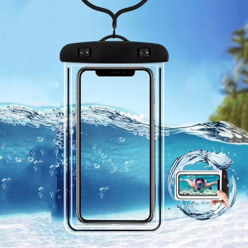 Universal Waterproof Cover Underwater Phone Case Dry Swim Pouch For Smartphone