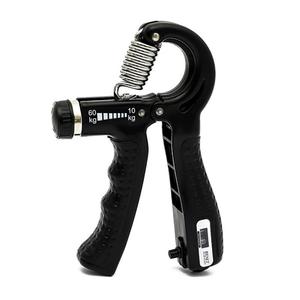 R Shaped Hand Grip Strengthener, Adjustable Multifunctional Fitness Grip, Non-slip Mechanical Counting Grip For Hand Strength Enhancement