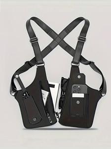 Adjustable Underarm Backpack, Unisex Anti-Theft Hidden Storage, Premium Leather Waist Bag, Lightweight Pocket Design, Zipper Fanny Pack