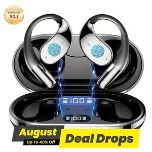 Wireless Earphone, Earphone with Real-time Translation in 144 Languages, Electronic Intelligent Noise Cancellation Headset for Running & Exercise, Audio, Earbuds Translator, Wireless Noise Cancelling, Smart Wireless Headset, Portable