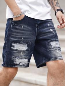 Men's Straight Leg Shorts, Loose Casual Fashion Comfy Shorts for Daily Outdoor Wear, Mens Bottoms for All Seasons, Cotton