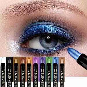 10-Color Eyeshadow Stick Set, with Matte & Shimmer Textures, Easy-to-Use, Long-Lasting Multi-Color Sticks for Natural Smoky Eye Makeup