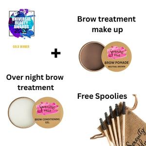 Shape & Grow Brow Duo,  Nourishing