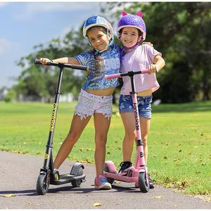 FanttikRide C9/C9 Pro Electric Scooter for Kids 8-12, Adjustable Handlebar Height for Riders 3.9-5.2 ft, 132 lbs, Up to 40 min Continuous Time, 5 Miles Range, 3 Speed Mode 5/8/10 MPH, Gifts for boys, Gifts for girls
