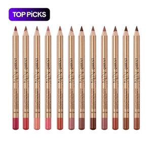 Summer Makeup, Long Lasting Lip Liner, 12pcs/set Matte Lip Liner, Smudge Proof Easy Coloring Lip Liner Pen, Lip Makeup, Girls and Women Makeup Accessories