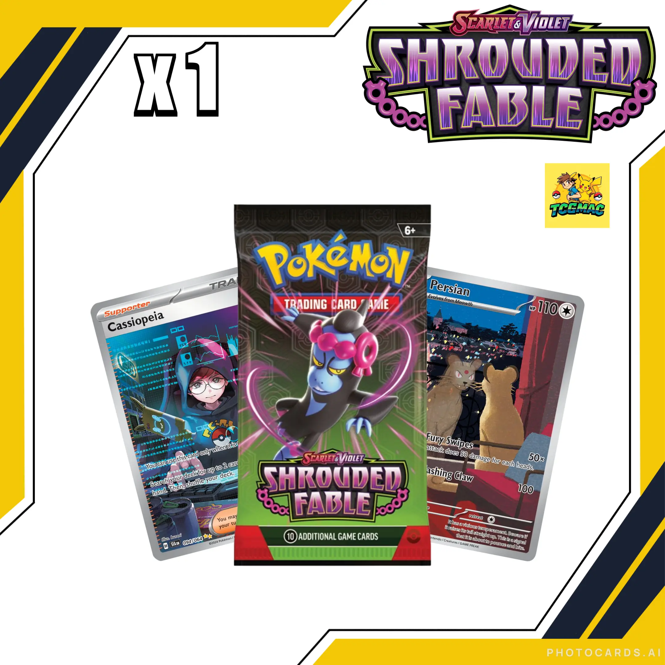 Pokémon TCG - Shrouded Fable x1 Booster pack (Trading card game)