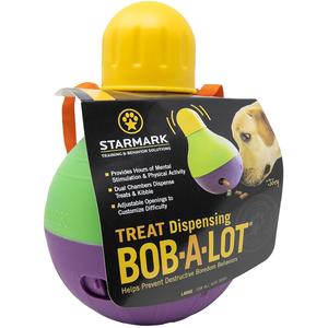 Starmark Bob A Lot Interactive Treat Dispensing Dog Toy