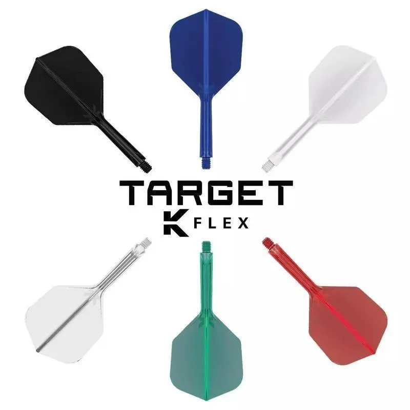 K Flex Integrated Dart Stems and Flights Set No 6