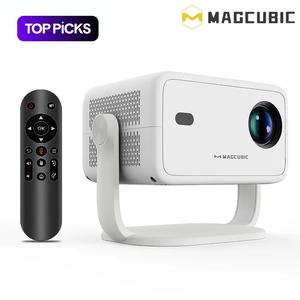 Magcubic 1080P Auto Focus & Keystone Correction Projector, Portable Voice Home Theater Projector, Smart Projector for Home Office