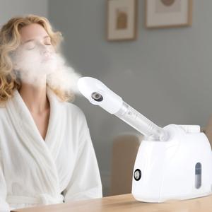 Kskin Hot Spray Facial Steamer, Home Use Beauty Device, Facial Beauty Machine, Moisturizing Pore Cleansing, Herbal Aroma Steam Mask K33s