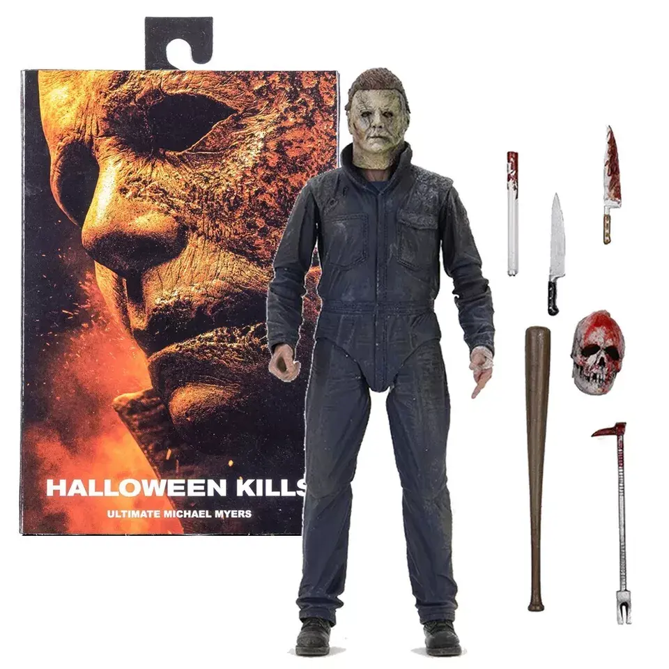 Michael Myers Action Figure 7.5'' PVC Halloween Kills Model Display Toys