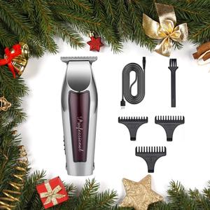 Professional Hair Clipper for Men, 1 Count USB Chargeable Barber Clipper with Limit Combs, Men's Beard Trimmer Hair Clipper Set, Cordless Beard Razor, Cordless Hair Clippers