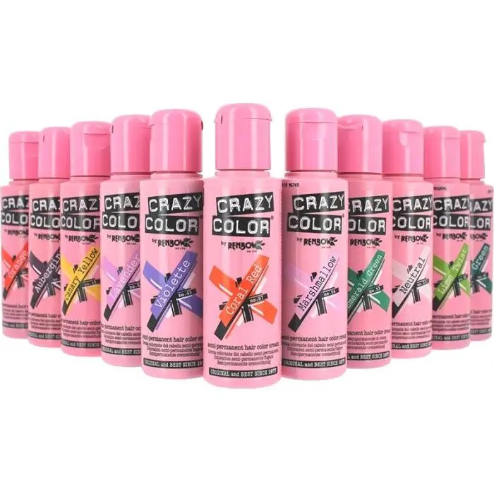 Crazy Color Semi Permanent Hair Colour