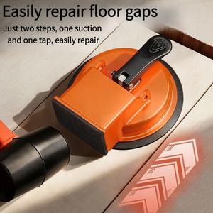 Floor Gap Repair Tool, Strengthened Suction Cup for Wood & Vinyl Floors, Professional Home Tools Set, Durable Metal, DIY Flooring Fix，DIY enthusiast floor gap fixing tool, laminate floor gap repair tool, heavy-duty floor gap fixer suction cup tool,