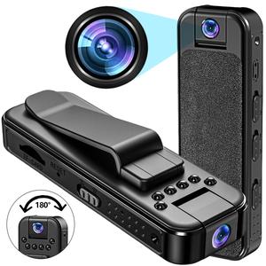 Portable 1080P Body Camera, 1 Count 180° Rotatable Sports Action Camera Sport DV Camcorder, Wearable Body Camera for Outdoor Sport, USB Rechargeable Body Camera for Skiing/Cycling/Hiking