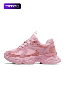 Colorblock Lace Up Running Shoes for Women, Fashionable Running Shoes, Sporty Running Shoes, Women's Athletic Lightweight Sports Footwear, Lady Hiking Sneakers, 2024 Streetwear Gym Shoes, Workout Sneakers
